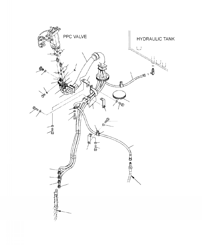 Схема запчастей Komatsu WA430-6 - K-A УПРАВЛЕНИЕ ПОГРУЗКОЙ PPC ШЛАНГИ (2-Х СЕКЦИОНН., ДЖОЙСТИК) (/) OPERATORXD S ОБСТАНОВКА И СИСТЕМА УПРАВЛЕНИЯ