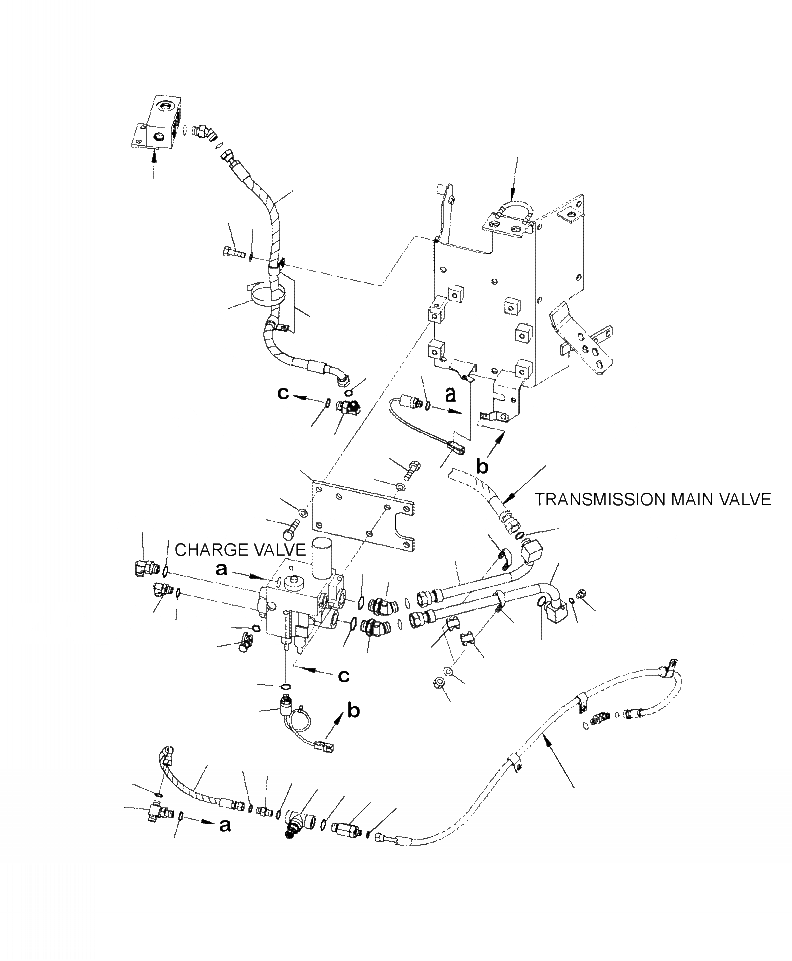Схема запчастей Komatsu WA430-6 - K-A УПРАВЛ-Е ТОРМОЗОМ КЛАПАН АККУМУЛЯТОРА КРЕПЛЕНИЕ OPERATORXD S ОБСТАНОВКА И СИСТЕМА УПРАВЛЕНИЯ
