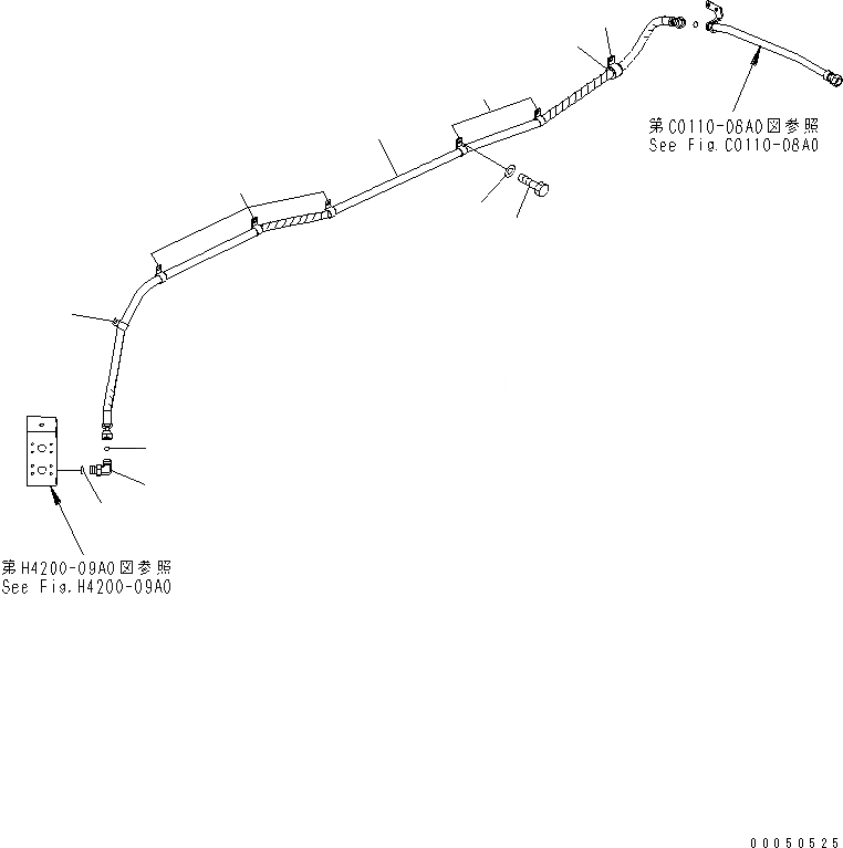Схема запчастей Komatsu WA450-6-W1 - ЛИНИЯ ОХЛАЖДЕНИЯ СИСТЕМА ОХЛАЖДЕНИЯ