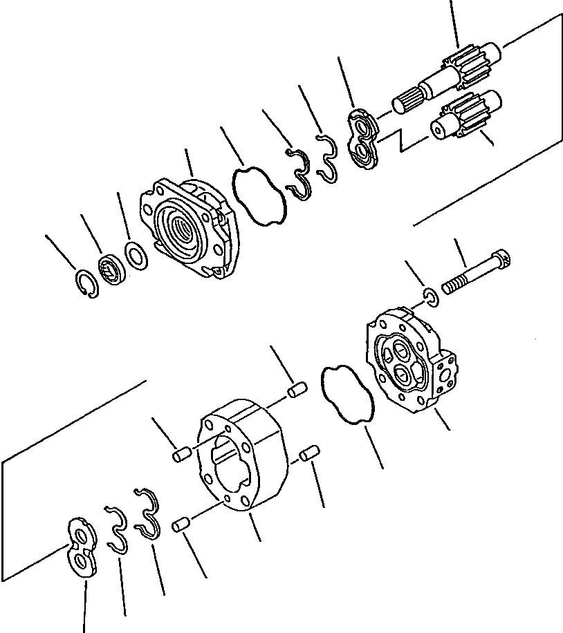 Схема запчастей Komatsu WA450-2 - FIG NO. НАСОС РУЛЕВ. УПРАВЛ-Я MACHINES С заводской номер BEНИЗ. A9 РУЛЕВ. УПРАВЛЕНИЕ СИСТЕМА УПРАВЛЕНИЯ