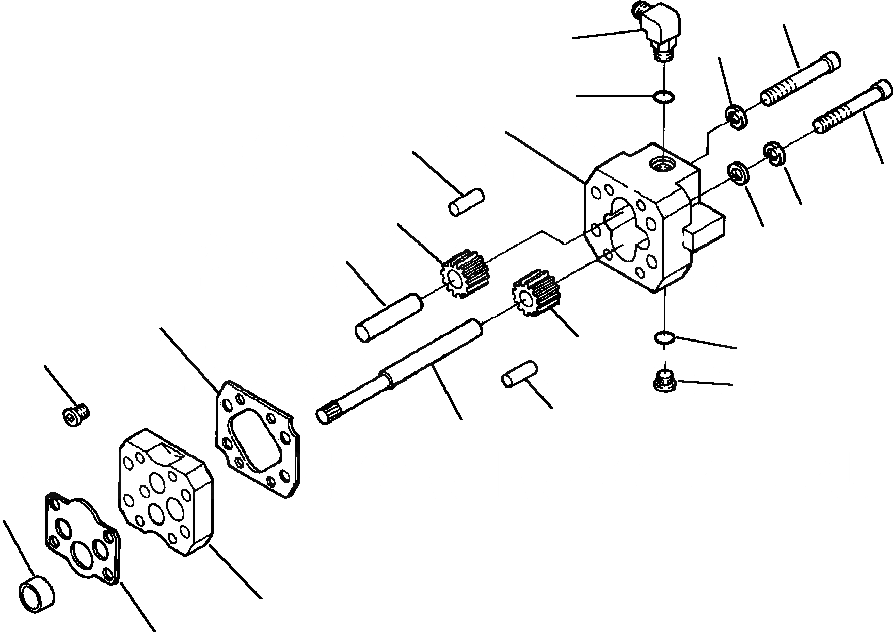 Схема запчастей Komatsu WA450-3L - FIG. A-AA ТОПЛИВН. НАСОС ПРИВОД ДВИГАТЕЛЬ