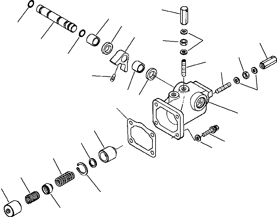 Схема запчастей Komatsu WA450-3L - FIG. A-AB РЕГУЛЯТОР SPRING PACK - VS SPRING PACK ДВИГАТЕЛЬ