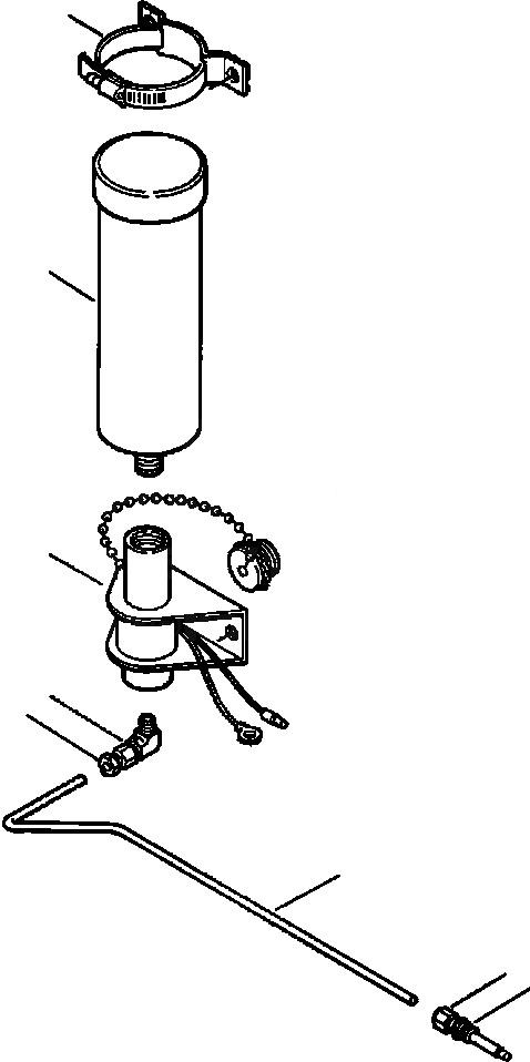 Схема запчастей Komatsu WA450-3L - FIG. E-A ETHER START ЭЛЕКТРИКА