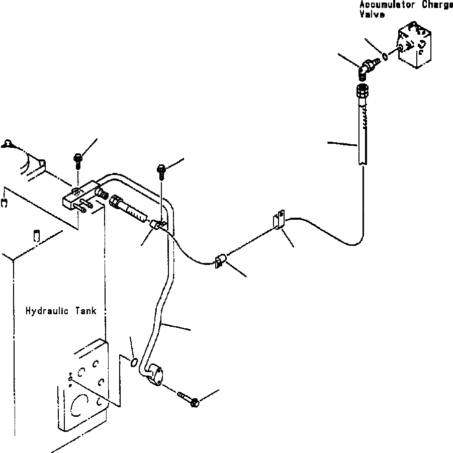 Схема запчастей Komatsu WA450-3L - FIG. H-A ГИДРОЛИНИЯ - КЛАПАН PPCЛИНИЯ ВОЗВРАТН. ЛИНИЯ - ЗАГРУЗОЧН. КЛАПАН - ГИДР. БАК. ГИДРАВЛИКА