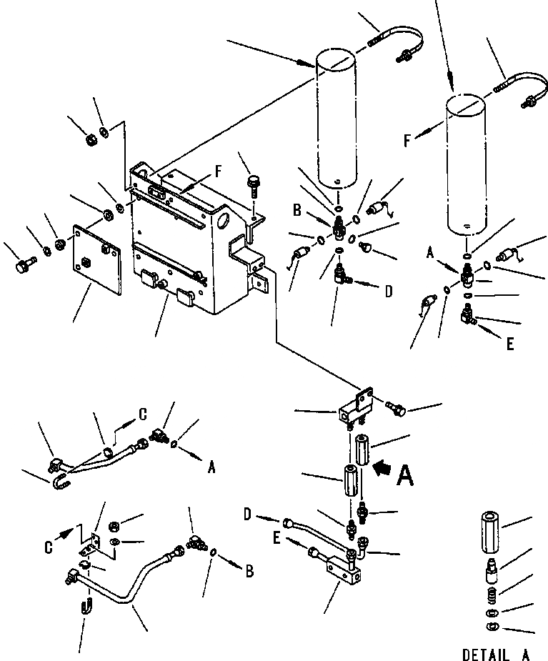 Схема запчастей Komatsu WA450-3L - FIG. K7-A ТОРМОЗ. МАСЛОПРОВОДЯЩАЯ ЛИНИЯ - АККУМУЛЯТОР - ТОРМОЗНОЙ КЛАПАН - КОНТРОЛЬ КЛАПАН КАБИНА ОПЕРАТОРА И СИСТЕМА УПРАВЛЕНИЯ