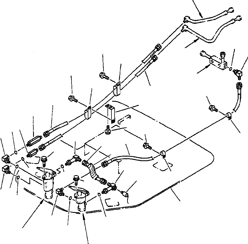 Схема запчастей Komatsu WA450-3L - FIG. K7-A ТОРМОЗ. МАСЛОПРОВОДЯЩАЯ ЛИНИЯ - АККУМУЛЯТОР - ТОРМОЗНОЙ КЛАПАН КАБИНА ОПЕРАТОРА И СИСТЕМА УПРАВЛЕНИЯ