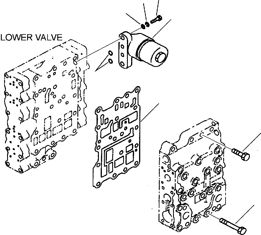 Схема запчастей Komatsu WA450-3MC - FIG. F-8A КЛАПАН УПРАВЛЕНИЯ ТРАНСМИССИЕЙ - ГЛАВНЫЙ ФИЛЬТР - CURRENT ВЕРСИЯ СИЛОВАЯ ПЕРЕДАЧА И КОНЕЧНАЯ ПЕРЕДАЧА