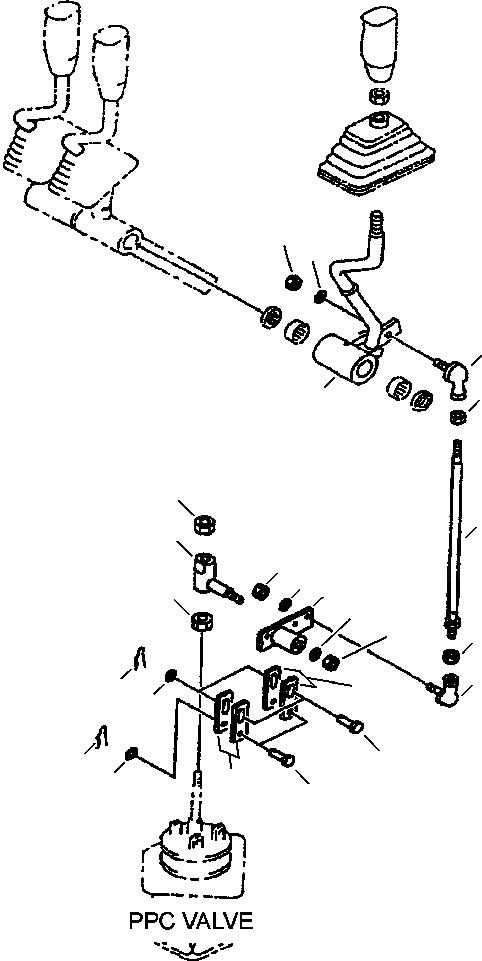 Схема запчастей Komatsu WA450-3MC - FIG. K-A УПРАВЛЕНИЕ ПОГРУЗКОЙ - ПЕРЕДН. УПРАВЛ. НАВЕСН. ОБОРУД. МЕХАНИЗМ КАБИНА ОПЕРАТОРА И СИСТЕМА УПРАВЛЕНИЯ
