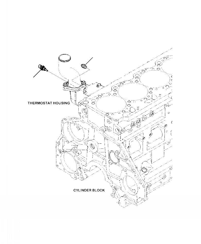 Схема запчастей Komatsu WA470-6 - A79-AH7 ДАТЧИК ТЕМПЕРАТУРЫ ВОДЫ ДВИГАТЕЛЬ