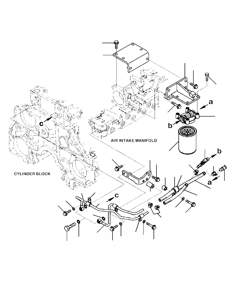 Схема запчастей Komatsu WA470-6 - A-AG АНТИКОРРОЗ. ЭЛЕМЕНТ С RESISTOR ДВИГАТЕЛЬ