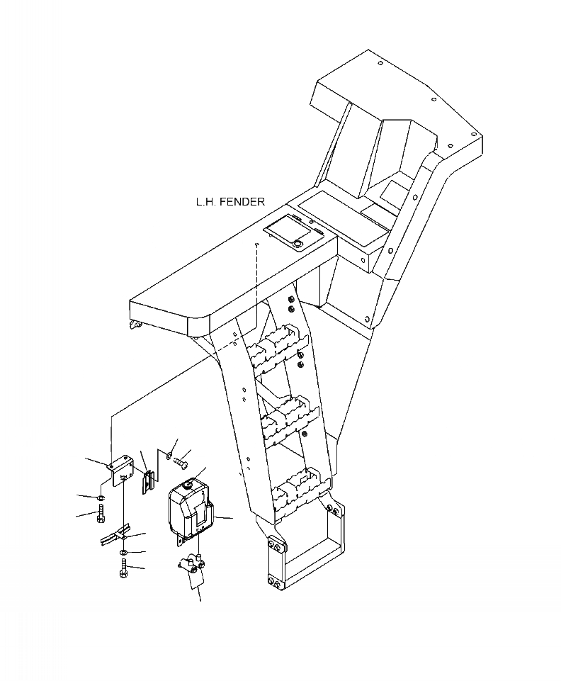 Схема запчастей Komatsu WA470-6 - K-A ОМЫВАТЕЛЬ СТЕКЛА БАК OPERATORXD S ОБСТАНОВКА И СИСТЕМА УПРАВЛЕНИЯ