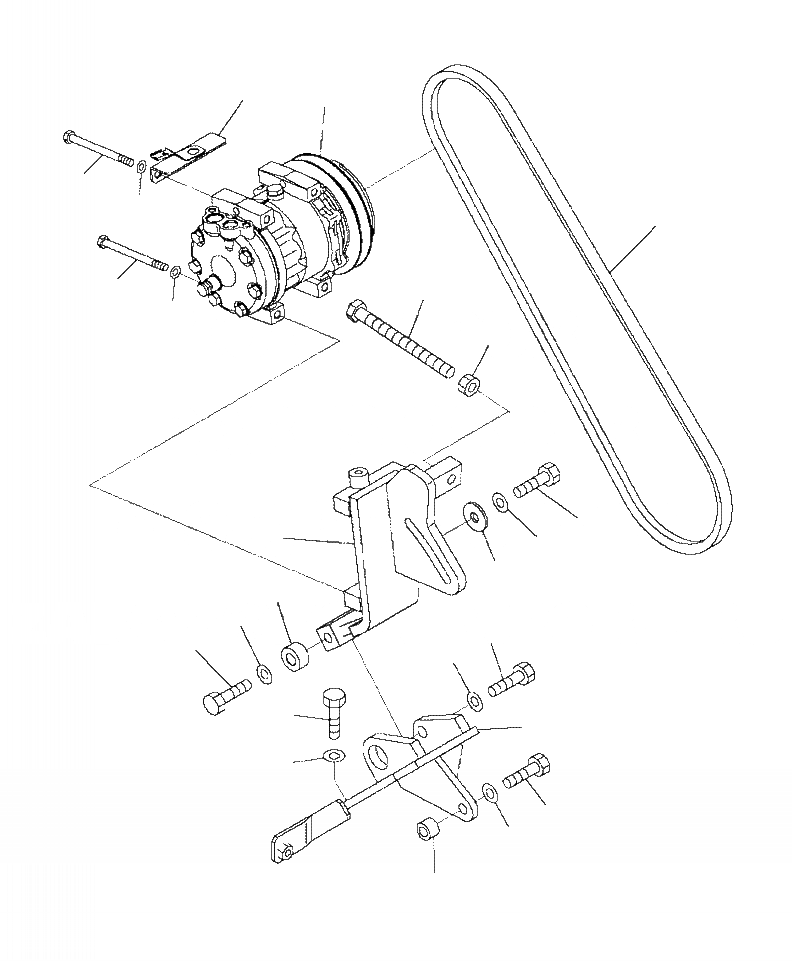 Схема запчастей Komatsu WA470-6 - K7-A ТРУБКИ КОНДИЦИОНЕРА КОМПРЕССОР И КРЕПЛЕНИЕ OPERATORXD S ОБСТАНОВКА И СИСТЕМА УПРАВЛЕНИЯ