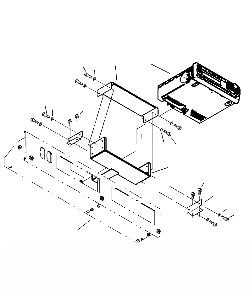Схема запчастей Komatsu WA470-6 - K8-A РАДИО (AM/FM)/CD, USB, MP OPERATORXD S ОБСТАНОВКА И СИСТЕМА УПРАВЛЕНИЯ