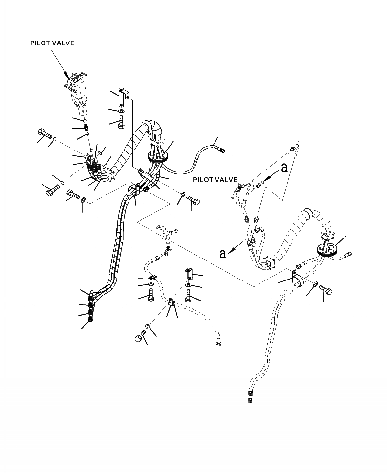 Схема запчастей Komatsu WA470-6 - K-8A УПРАВЛЕНИЕ ПОГРУЗКОЙS PPC ПАТРУБКИ (3-Х СЕКЦИОНН. КОНТРОЛЬН. КЛАПАН) (/) OPERATORXD S ОБСТАНОВКА И СИСТЕМА УПРАВЛЕНИЯ