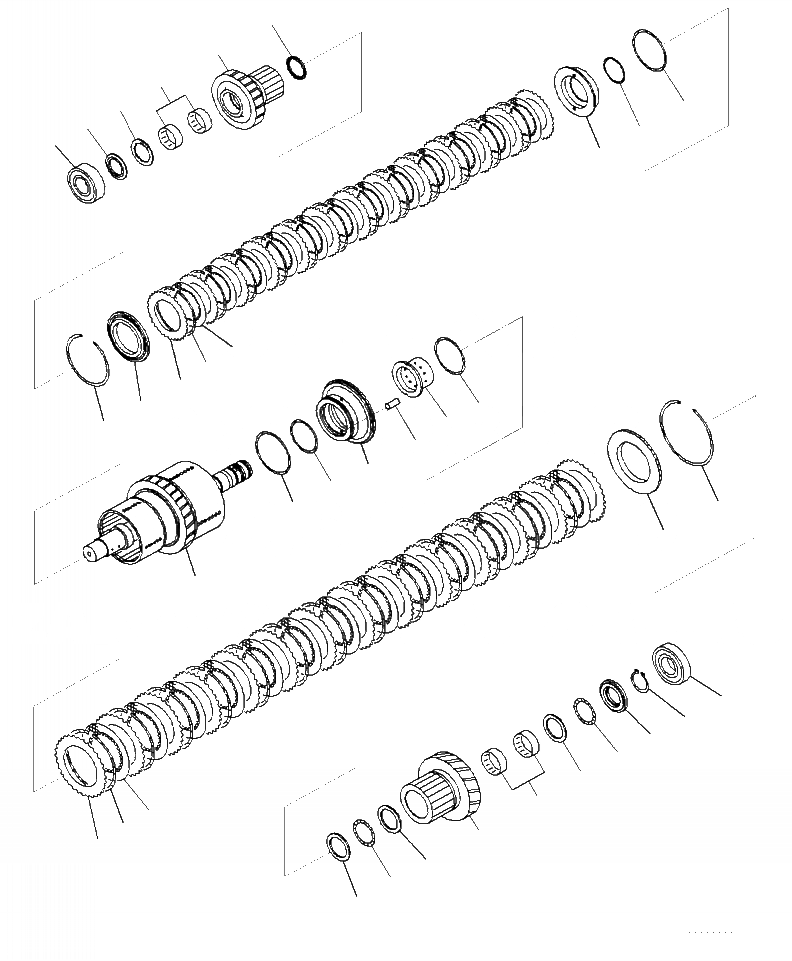 Схема запчастей Komatsu WA470-7 - F- ГИДРОТРАНСФОРМАТОР И ТРАНСМИССИЯ ПЕРЕД. И 1 КОЖУХ СИЛОВАЯ ПЕРЕДАЧА И КОНЕЧНАЯ ПЕРЕДАЧА