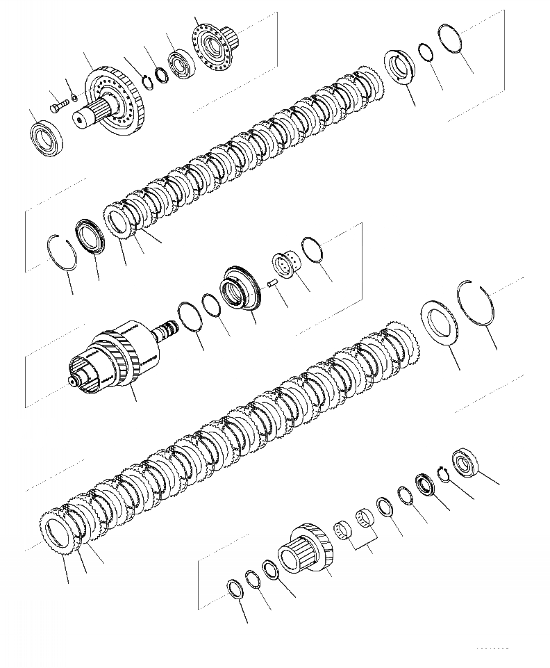 Схема запчастей Komatsu WA470-7 - F- ГИДРОТРАНСФОРМАТОР И ТРАНСМИССИЯ РЕВЕРС И 2 КОЖУХ СИЛОВАЯ ПЕРЕДАЧА И КОНЕЧНАЯ ПЕРЕДАЧА