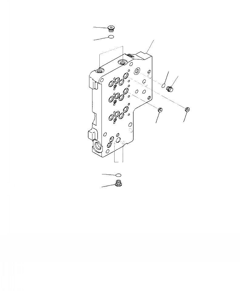 Схема запчастей Komatsu WA470-7 - F-7 ГИДРОТРАНСФОРМАТОР И ТРАНСМИССИЯ КЛАПАН УПРАВЛЕНИЯ ТРАНСМИССИЕЙ СИДЕНЬЕ (/) СИЛОВАЯ ПЕРЕДАЧА И КОНЕЧНАЯ ПЕРЕДАЧА