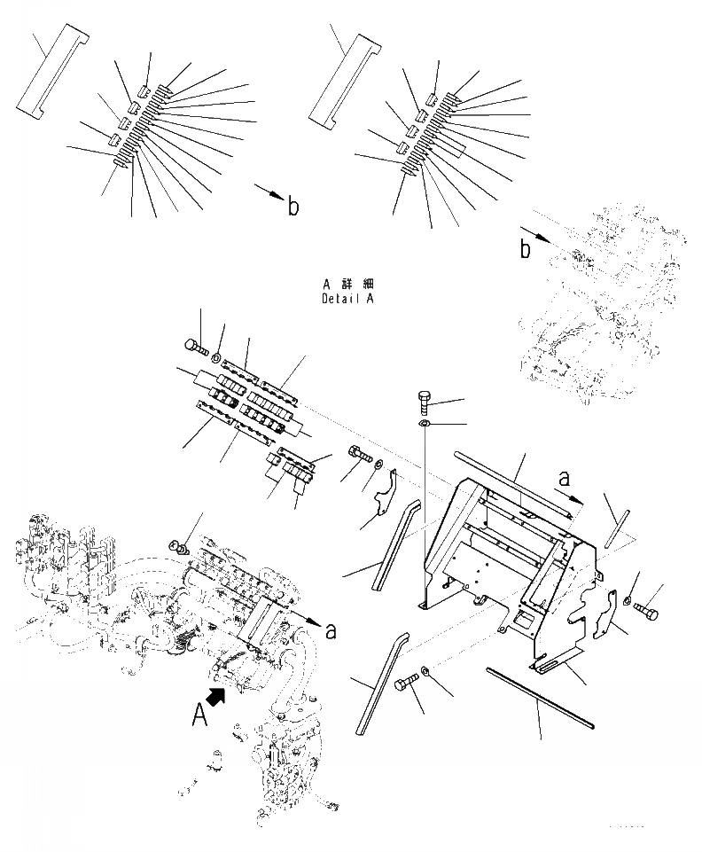 Схема запчастей Komatsu WA470-7 - K- КАБИНА ROPS И ОСНОВН. КОНСТРУКЦИЯ ГРУППА ЭЛЕКТР. - ПРЕДОХРАНИТЕЛЬS И РЕЛЕS OPERATORXD S ОБСТАНОВКА И СИСТЕМА УПРАВЛЕНИЯ
