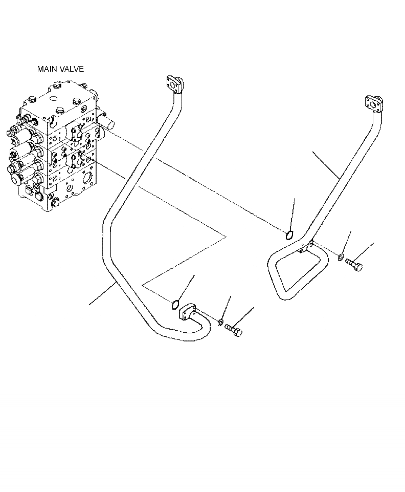Схема запчастей Komatsu WA470-6 - H-A ГИДРОЛИНИЯ НАВЕСН. ОБОРУД ТРУБКАS ГИДРАВЛИКА