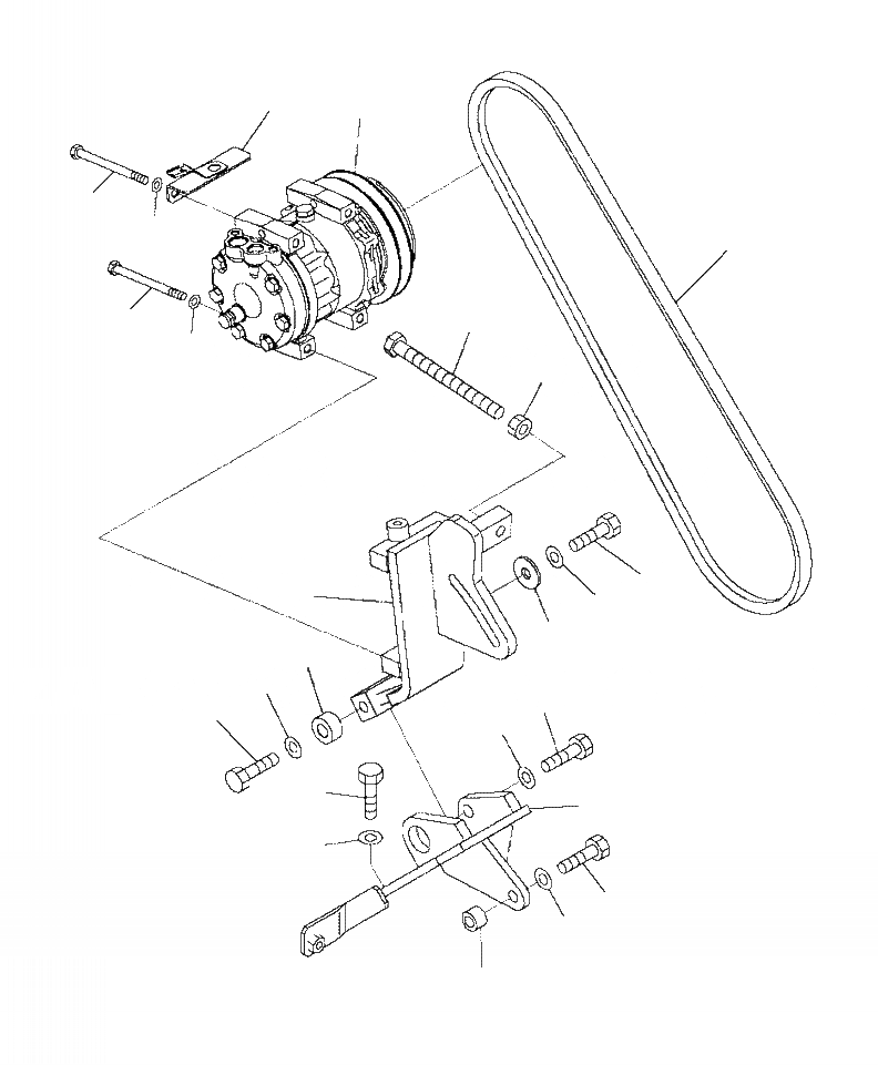 Схема запчастей Komatsu WA470-6 - K7-A ТРУБКИ КОНДИЦИОНЕРА КОМПРЕССОР И КРЕПЛЕНИЕ OPERATORXD S ОБСТАНОВКА И СИСТЕМА УПРАВЛЕНИЯ