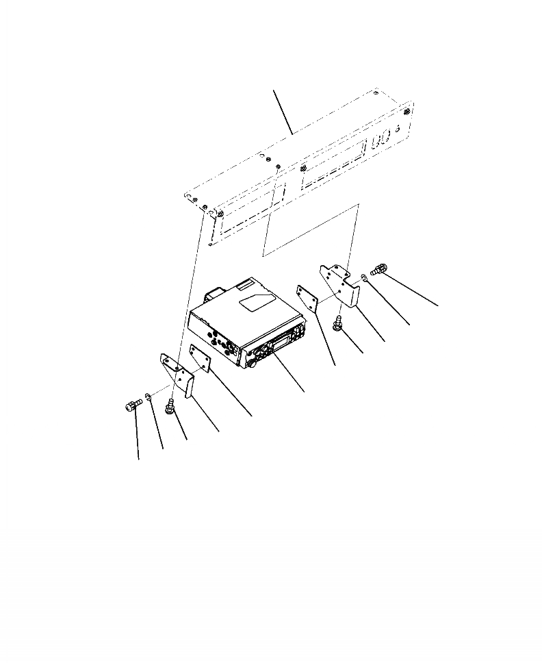 Схема запчастей Komatsu WA470-6 - K8-A РАДИО AM/FM CASSETTE PLAYER OPERATORXD S ОБСТАНОВКА И СИСТЕМА УПРАВЛЕНИЯ