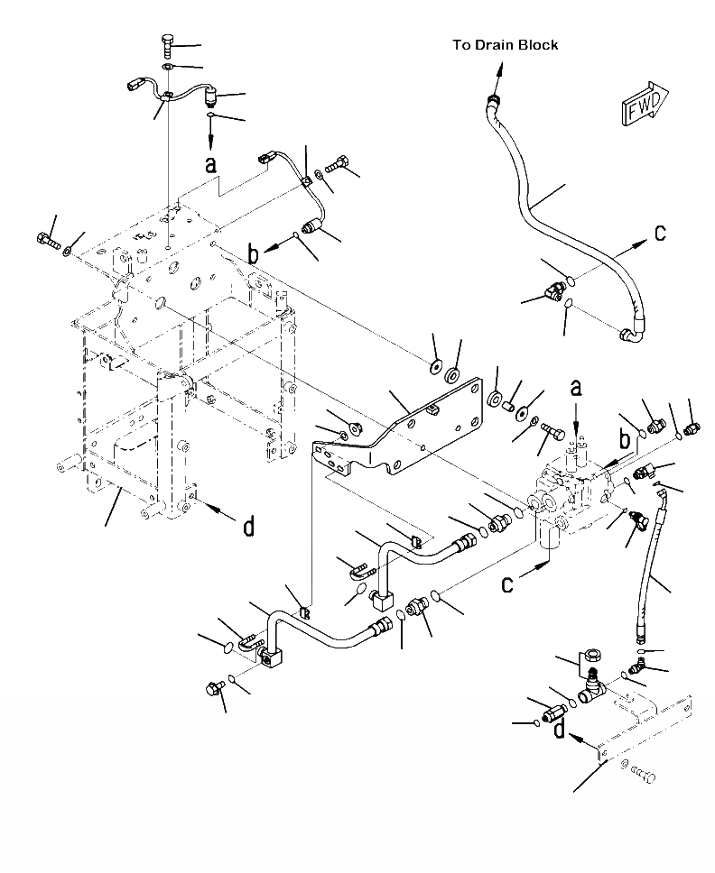 Схема запчастей Komatsu WA470-6 - K-A ТОРМОЗНАЯ ГИДРОЛИНИЯ КЛАПАН АККУМУЛЯТОРА КРЕПЛЕНИЕ OPERATORXD S ОБСТАНОВКА И СИСТЕМА УПРАВЛЕНИЯ
