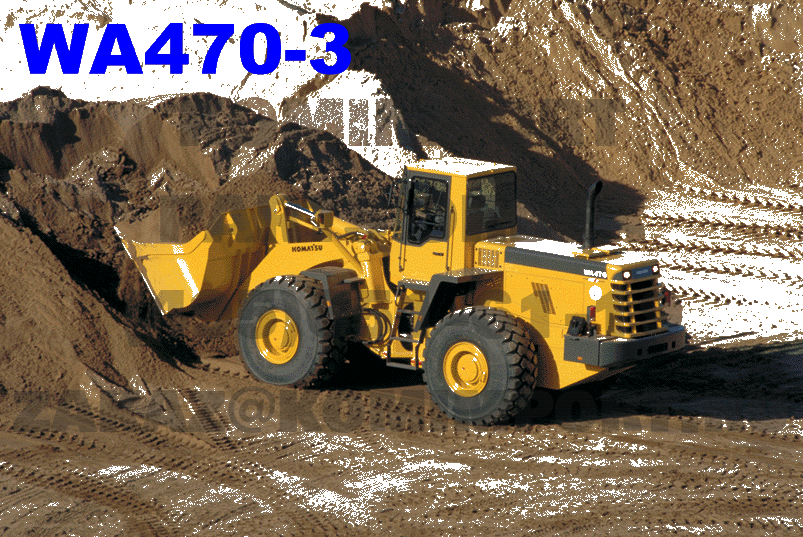Схема запчастей Komatsu WA470-3 Active - ЭКСТРЕНН. НАСОС РУЛЕВ. УПРАВЛ-Я 7 РУЛЕВ. УПРАВЛЕНИЕ
