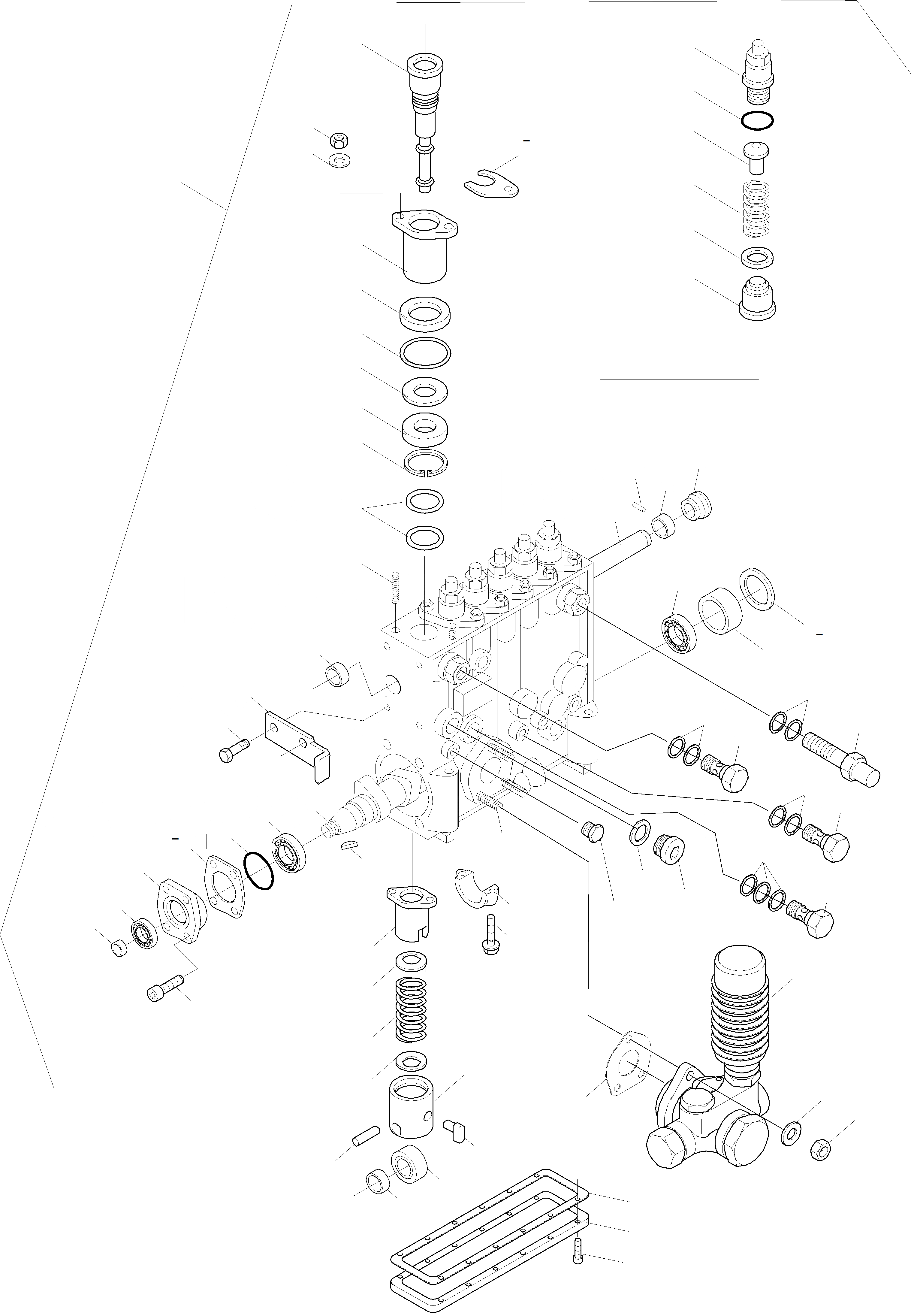 Схема запчастей Komatsu WA470-3 Active - ТОПЛ. НАСОС ДВИГАТЕЛЬ, КРЕПЛЕНИЕ ДВИГАТЕЛЯ