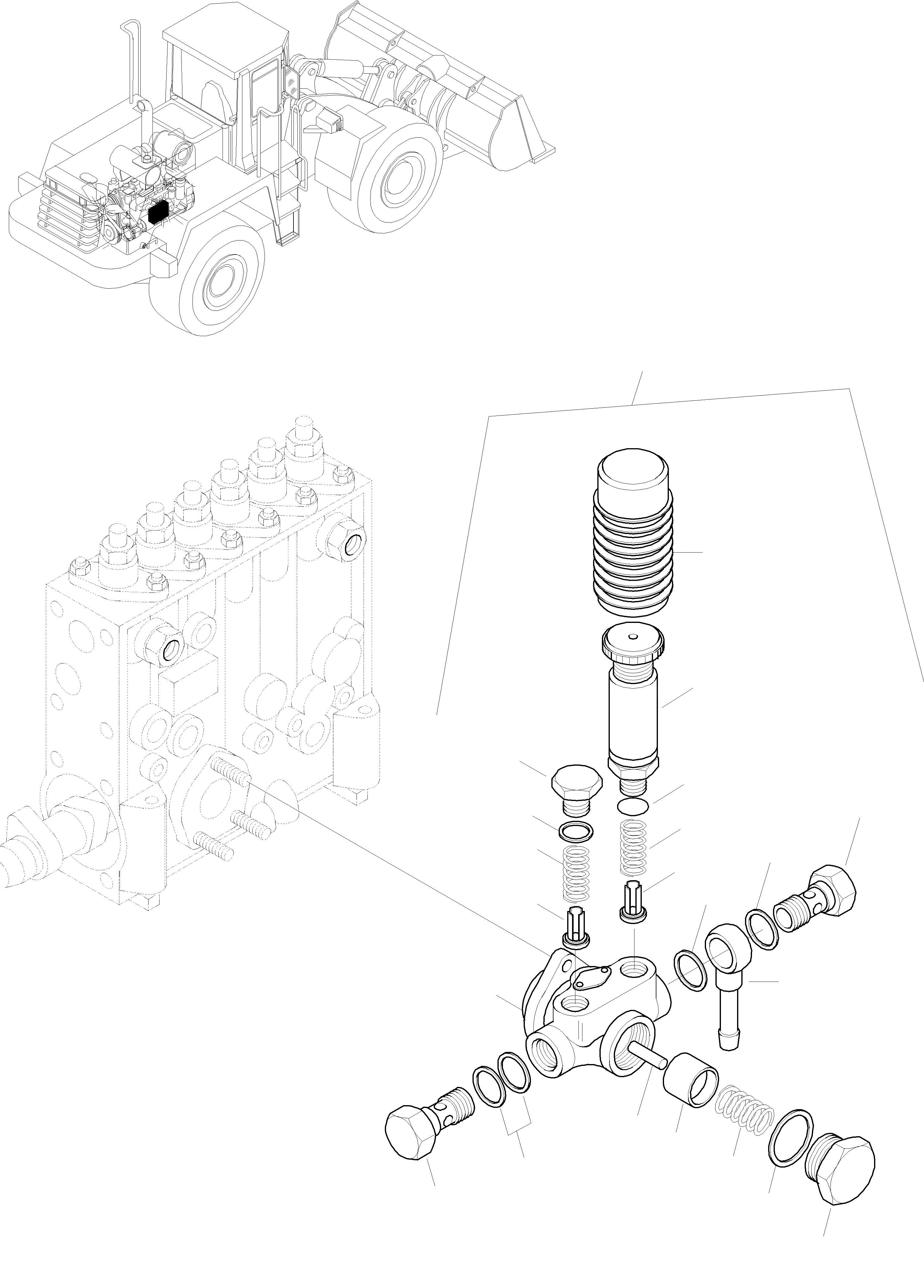 Схема запчастей Komatsu WA470-3 Active - ТОПЛИВН. НАСОС ДВИГАТЕЛЬ, КРЕПЛЕНИЕ ДВИГАТЕЛЯ