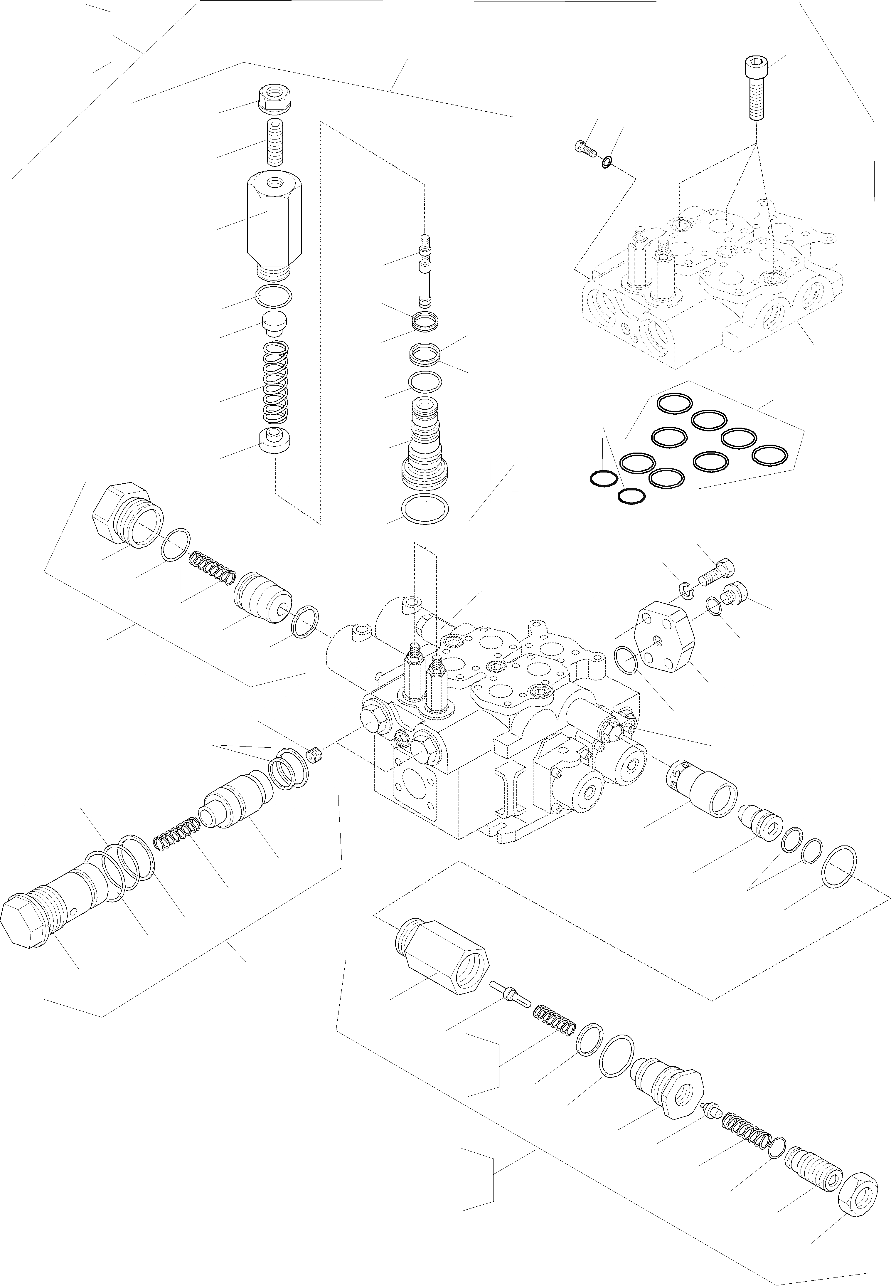 Схема запчастей Komatsu WA470-3 Active - УПРАВЛЯЮЩ. КЛАПАН, TWO WAYS УПРАВЛЯЮЩ. КЛАПАН
