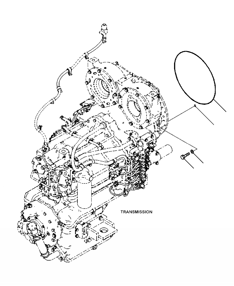 Схема запчастей Komatsu WA480-6 - F-A КРЕПЛЕНИЕ ТРАНСМИССИИ И ГИДРОТРАНСФОРМАТОРАTO КАРТЕР МАХОВИКА СИЛОВАЯ ПЕРЕДАЧА И КОНЕЧНАЯ ПЕРЕДАЧА