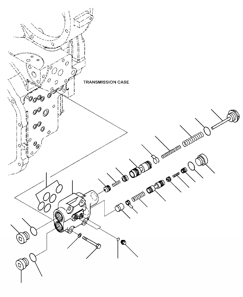 Схема запчастей Komatsu WA480-6 - F-A ТРАНСМИССИЯ ОСНОВН. РАЗГРУЗ. КЛАПАН СИЛОВАЯ ПЕРЕДАЧА И КОНЕЧНАЯ ПЕРЕДАЧА