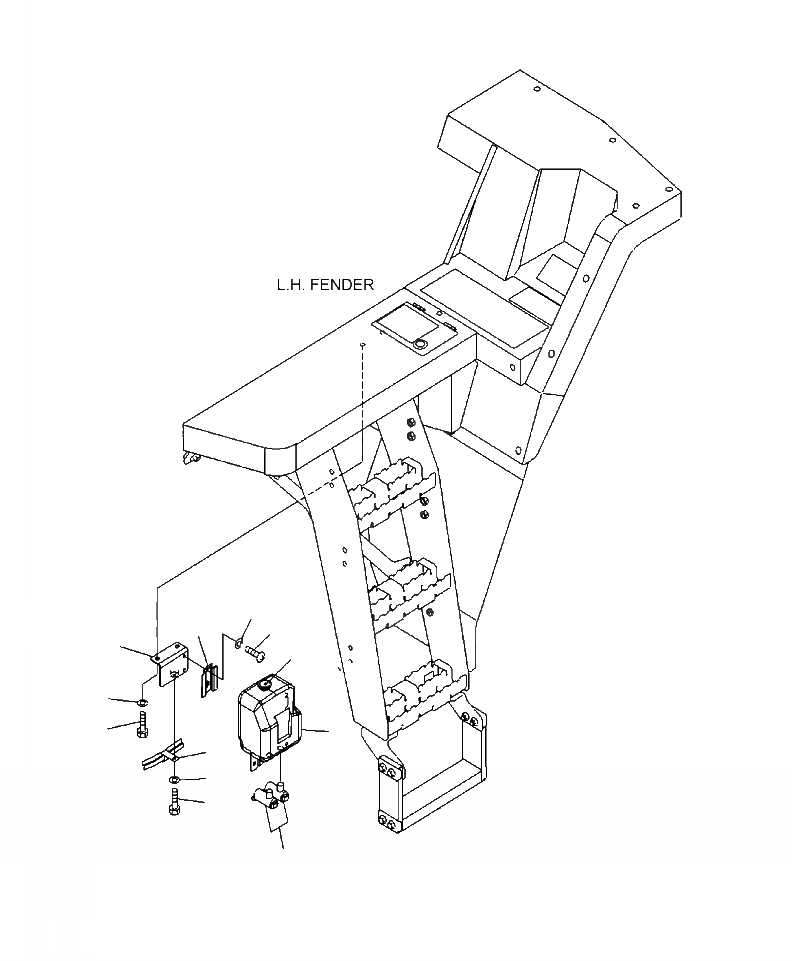 Схема запчастей Komatsu WA480-6 - K-A ОМЫВАТЕЛЬ СТЕКЛА БАК OPERATORXD S ОБСТАНОВКА И СИСТЕМА УПРАВЛЕНИЯ