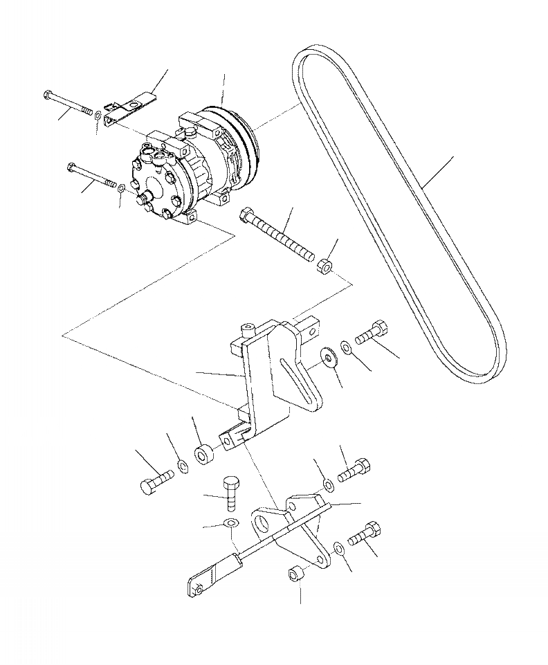 Схема запчастей Komatsu WA480-6 - K7-A ТРУБКИ КОНДИЦИОНЕРА КОМПРЕССОР И КРЕПЛЕНИЕ OPERATORXD S ОБСТАНОВКА И СИСТЕМА УПРАВЛЕНИЯ