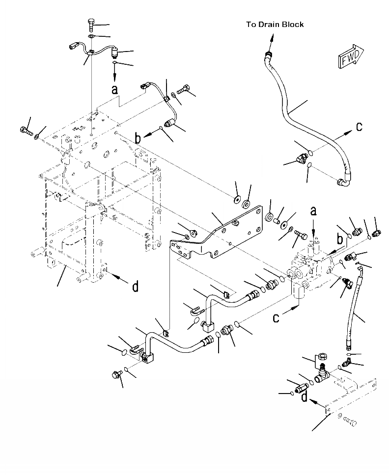 Схема запчастей Komatsu WA480-6 - K-A ТОРМОЗНАЯ ГИДРОЛИНИЯ КЛАПАН АККУМУЛЯТОРА КРЕПЛЕНИЕ OPERATORXD S ОБСТАНОВКА И СИСТЕМА УПРАВЛЕНИЯ