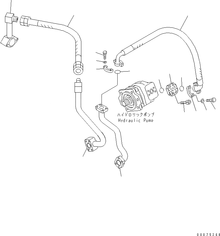 Схема запчастей Komatsu WA500-3LK - ГИДРОТРАНСФОРМАТОР И ТРАНСМИССИЯ ТРУБЫ (МАСЛ. ФИЛЬТР ЛИНИЯ¤ ПОДАЮЩ. ШЛАНГИ) СИЛОВАЯ ПЕРЕДАЧА И КОНЕЧНАЯ ПЕРЕДАЧА