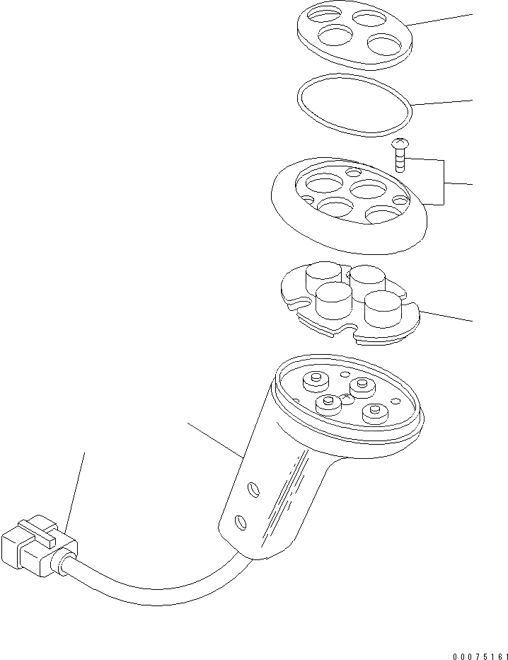 Схема запчастей Komatsu WA500-3LK - СИДЕНЬЕ ОПЕРАТОРА (РУКОЯТЬ ASSEMBLY) (С ДЖОЙСТИК РУЛЕВ. УПРАВЛЕНИЕ) КАБИНА ОПЕРАТОРА И СИСТЕМА УПРАВЛЕНИЯ