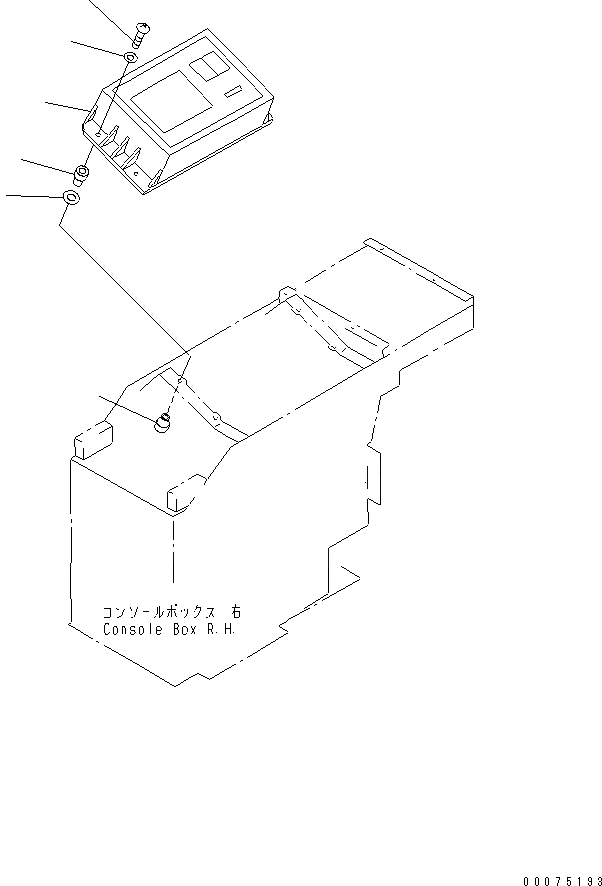 Схема запчастей Komatsu WA500-3LK - СЛУЖЕБН. МОНИТОР (ЭЛЕМЕНТЫ КРЕПЛЕНИЯ) КАБИНА ОПЕРАТОРА И СИСТЕМА УПРАВЛЕНИЯ