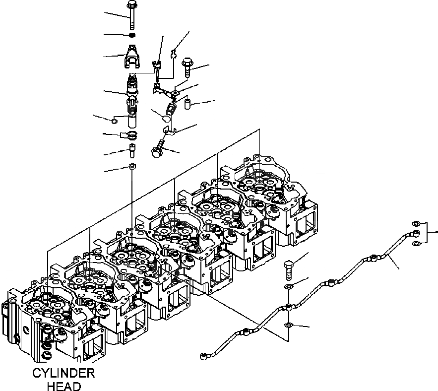 Схема запчастей Komatsu WA500-6 - A-AG ТОПЛИВН. ВПРЫСК ДВИГАТЕЛЬ