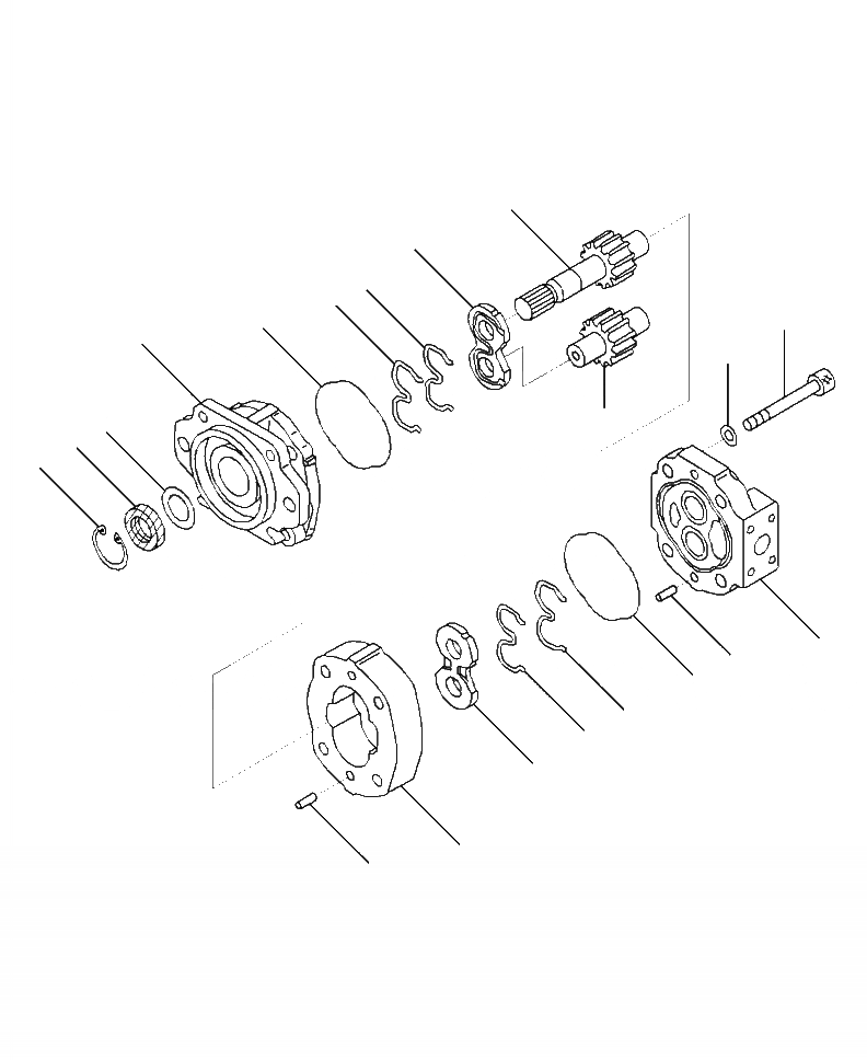 Схема запчастей Komatsu WA500-6 - H-8A ГИДР. НАСОС. ОХЛАЖД-Е (ДЛЯ ТОРМОЗ. СИСТЕМА ОХЛАЖДЕНИЯ) (/) ГИДРАВЛИКА