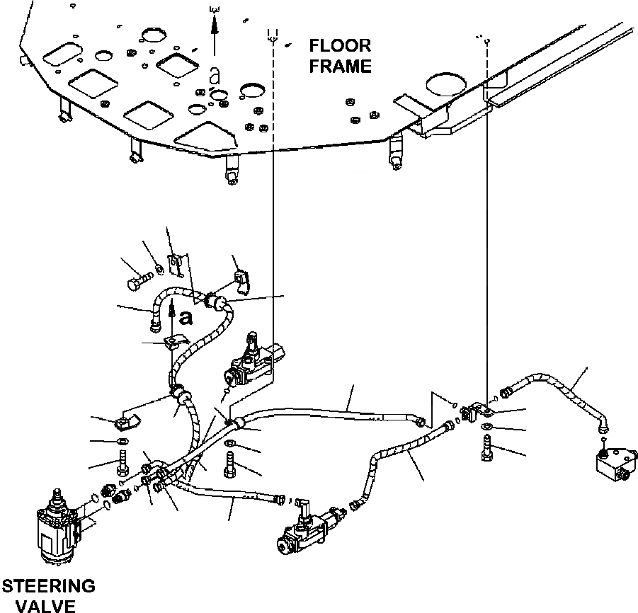 Схема запчастей Komatsu WA500-6 - K-A КАБИНА ROPS РУЛЕВ. УПРАВЛЕНИЕ ЛИНИЯ OPERATORXD S ОБСТАНОВКА И СИСТЕМА УПРАВЛЕНИЯ