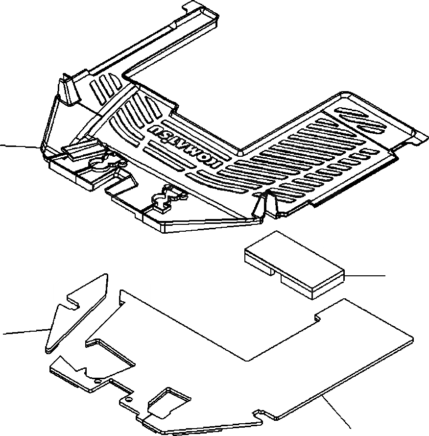 Схема запчастей Komatsu WA500-6 - K-A КАБИНА ROPS ПОЛ МАТЕРИАЛ OPERATORXD S ОБСТАНОВКА И СИСТЕМА УПРАВЛЕНИЯ