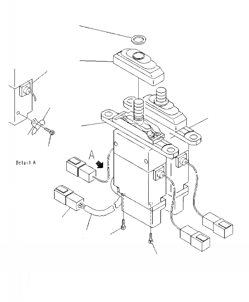 Схема запчастей Komatsu WA500-6 - K-A УПРАВЛЕНИЕ ПОГРУЗКОЙ P.P.C. КЛАПАН - СТРЕЛА И КОВШ РЫЧАГИ OPERATORXD S ОБСТАНОВКА И СИСТЕМА УПРАВЛЕНИЯ