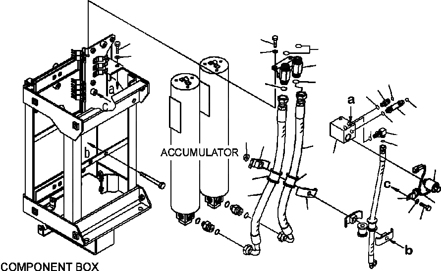 Схема запчастей Komatsu WA500-6 - K7-9A ТОРМОЗ. COMPONENT КОРПУС ОТСЕКАЮЩ. КЛАПАН И ТОРМОЗНАЯ ГИДРОЛИНИЯ OPERATORXD S ОБСТАНОВКА И СИСТЕМА УПРАВЛЕНИЯ