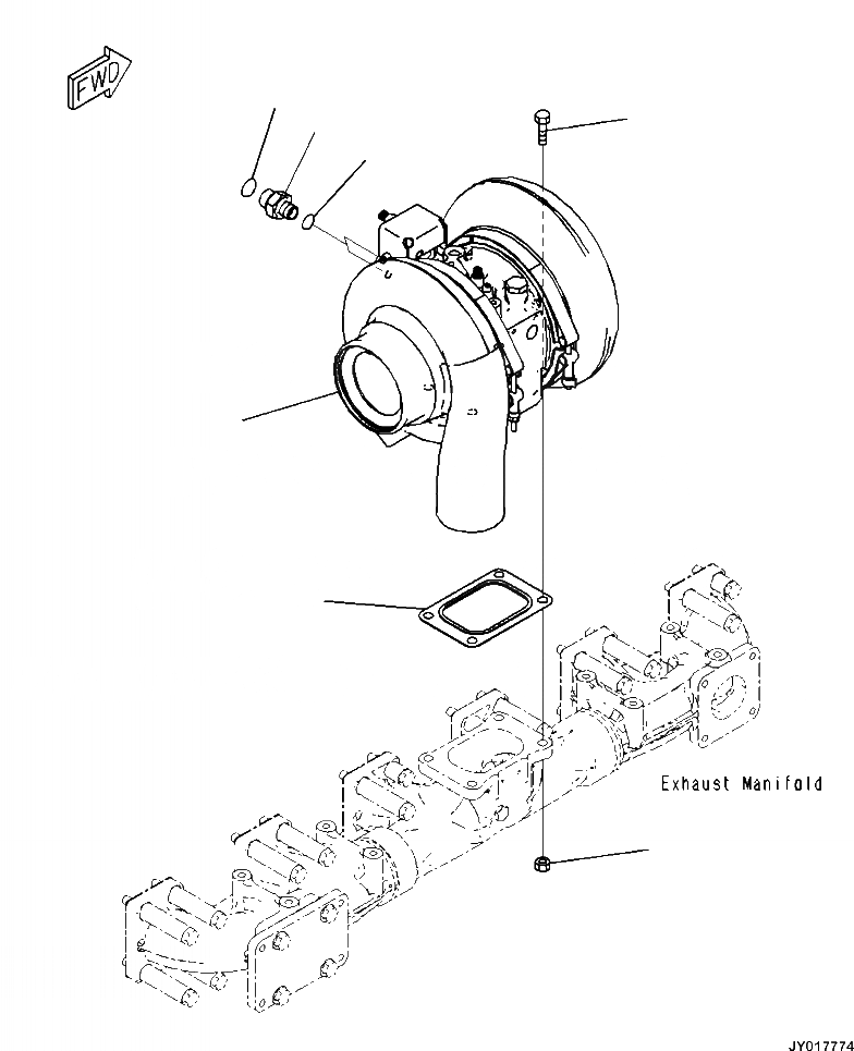 Схема запчастей Komatsu WA500-7 - A-AA KOMATSU РЕГУЛИР. GEOMETRY ТУРБОНАГНЕТАТЕЛЬ (KVGT) ДВИГАТЕЛЬ