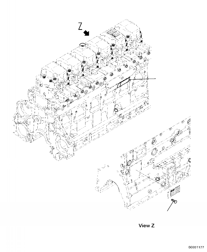 Схема запчастей Komatsu WA500-7 - A9999-AA ДВИГАТЕЛЬ DATAПЛАСТИНА ДВИГАТЕЛЬ