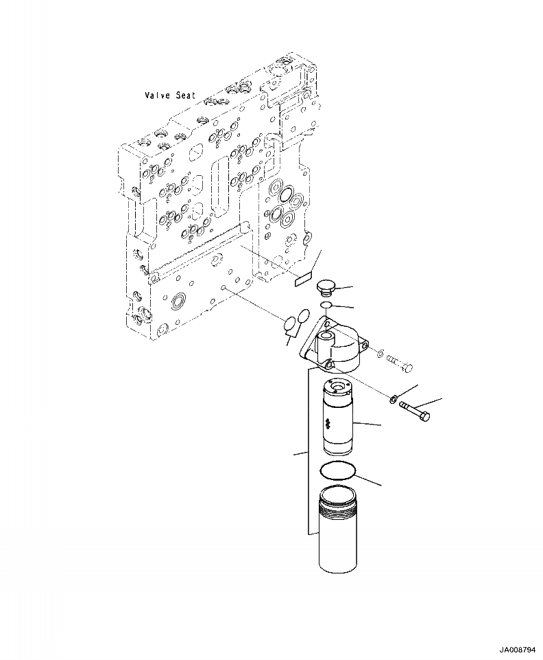 Схема запчастей Komatsu WA500-7 - F-A ТРАНСМИССИЯ ФИЛЬТР. СИЛОВАЯ ПЕРЕДАЧА И КОНЕЧНАЯ ПЕРЕДАЧА