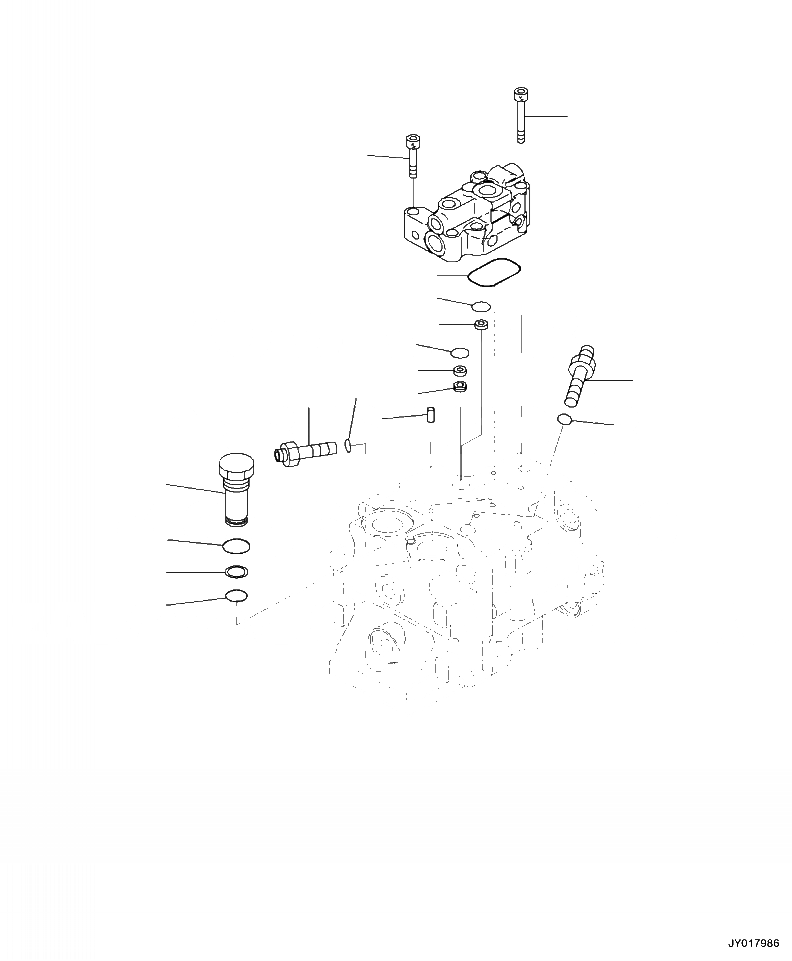 Схема запчастей Komatsu WA500-7 - H-7A ГИДР. НАСОС. НАСОС ВЕНТИЛЯТОРА (/) ГИДРАВЛИКА