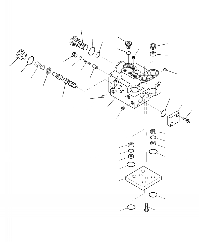 Схема запчастей Komatsu WA500-7 - K-A КАБИНА ROPS ДЖОЙСТИК СИСТЕМАУПРАВЛЕНИЯ ПОВОРОТОМ, ПРИОРИТЕТН. КЛАПАН OPERATORXD S ОБСТАНОВКА И СИСТЕМА УПРАВЛЕНИЯ