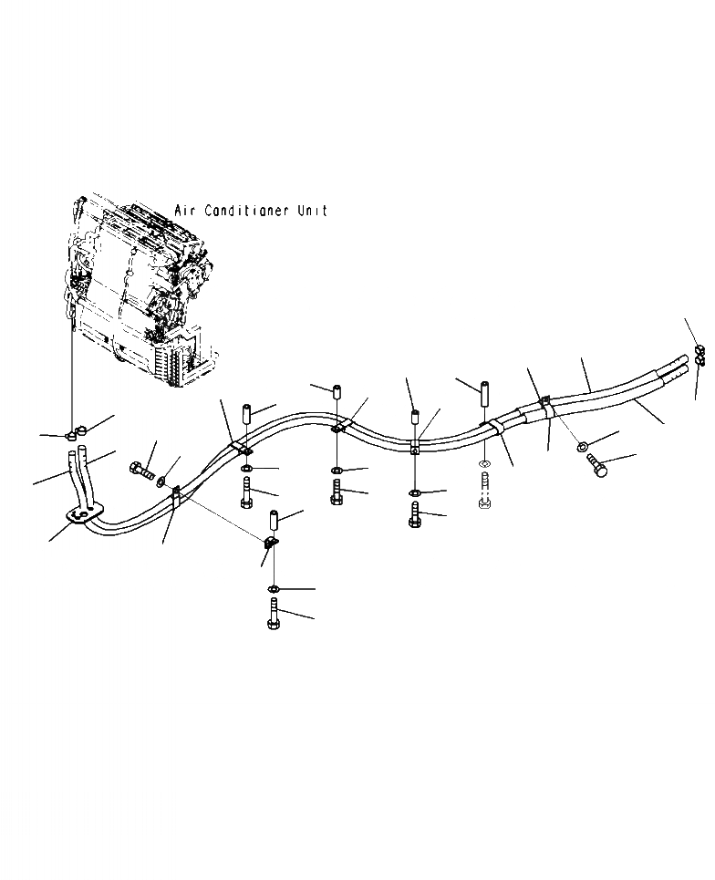 Схема запчастей Komatsu WA500-7 - K-9A КАБИНА ROPS ГИДР. ПРОВОД. ОБОГРЕВАТЕЛЯ OPERATORXD S ОБСТАНОВКА И СИСТЕМА УПРАВЛЕНИЯ